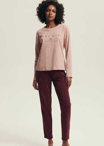 ⁨PIŻAMA HENDERSON LADIES 43733 DORLA 40X (kolor orchid, rozmiar XL)⁩ w sklepie Wasserman.eu