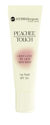 ⁨BELL HYPOAllergenic Maska hypoalergiczna do ust z SPF 50+ Peachee Touch 10 g⁩ w sklepie Wasserman.eu