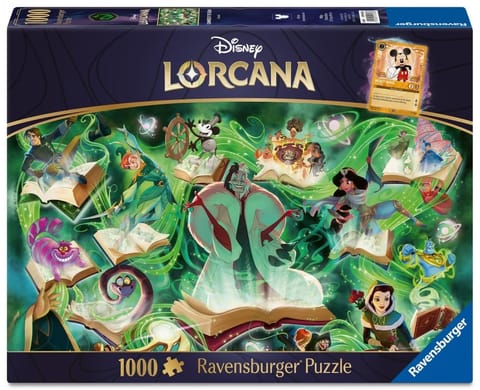 ⁨Puzzle 2D: Lorcana Emerald 1000el⁩ w sklepie Wasserman.eu