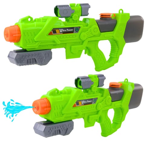⁨Pistolet Na Wodę Pompowany Mechanicznie 550ml Zielony⁩ w sklepie Wasserman.eu