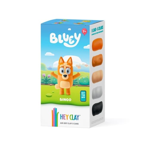 ⁨Hey Clay- Figurka Bluey Bingo + akcesoriami 5pak⁩ w sklepie Wasserman.eu