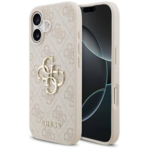 ⁨Etui Guess 4G Big Logo do iPhone 17      różowy⁩ w sklepie Wasserman.eu