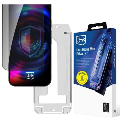⁨Szkło hartowane 3MK HardGlass Max        Privacy z aplikatorem do Samsung Galaxy S23 5G⁩ w sklepie Wasserman.eu