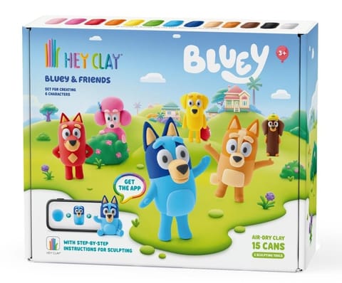 ⁨Hey Clay Bluey + akcesoria 15-pak⁩ w sklepie Wasserman.eu