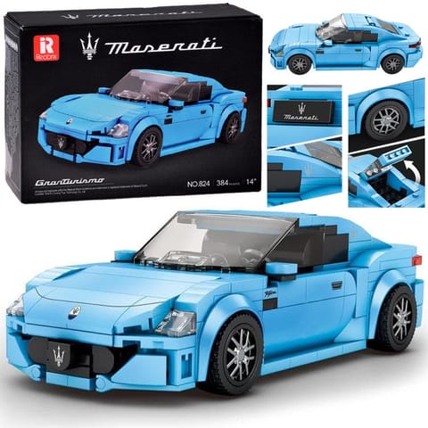⁨Klocki techniczne Licencjonowane auto Maserati Gran Turismo 384-ele ZA5793⁩ w sklepie Wasserman.eu