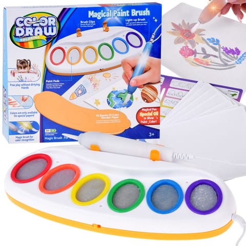 ⁨Magiczny pędzel wodny Color Draw LED - zestaw do malowania światłem ZA5770⁩ w sklepie Wasserman.eu