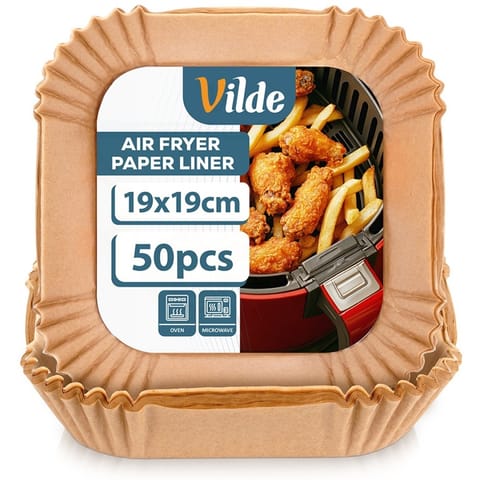 ⁨WKŁAD PAPIEROWY DO FRYTOWNICY KWADRATOWY 19 x 19cm 50szt. 279044⁩ w sklepie Wasserman.eu