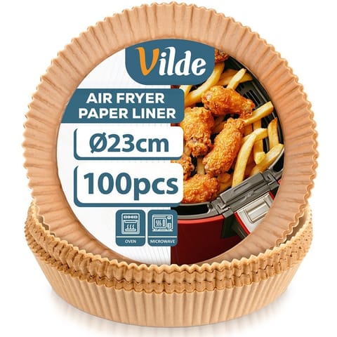 ⁨WKŁAD PAPIEROWY DO FRYTOWNICY OKRĄGŁY 23cm 100szt. 279051⁩ w sklepie Wasserman.eu