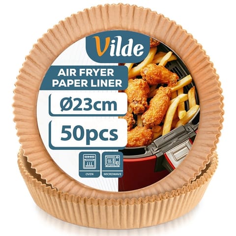 ⁨WKŁAD PAPIEROWY DO FRYTOWNICY OKRĄGŁY 23cm 50szt. 279050⁩ w sklepie Wasserman.eu
