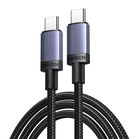 ⁨Kabel USB-C do USB-C Ugreen L528, 240W, 2m (szary)⁩ w sklepie Wasserman.eu