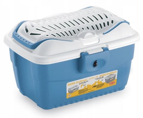 ⁨Stefanplast Transporter Gulliver MINI niebieski [96191]⁩ w sklepie Wasserman.eu