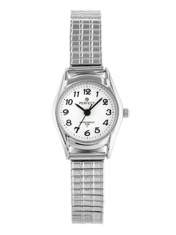 ⁨ZEGAREK DAMSKI PERFECT X133 (zp880a) silver - gumka⁩ w sklepie Wasserman.eu