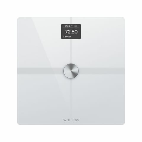 ⁨Waga łazienkowa WITHINGS WBS13-White-All (maks. 200kg /Biały)⁩ w sklepie Wasserman.eu