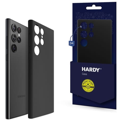 Etui 3MK Hardy Android Silicone MagCase do Samsung Galaxy S24 Ultra czarny w sklepie Wasserman.eu