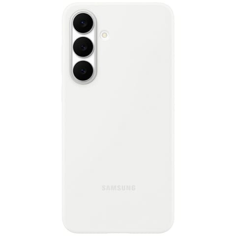 ⁨Etui Samsung Silicone do Galaxy S25 FE   biały⁩ w sklepie Wasserman.eu