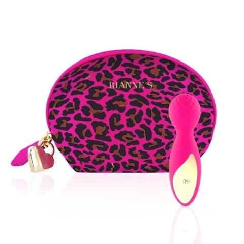 Rianne S Essentials Lovely Leopard Mini wibrator różowy at Wasserman.eu