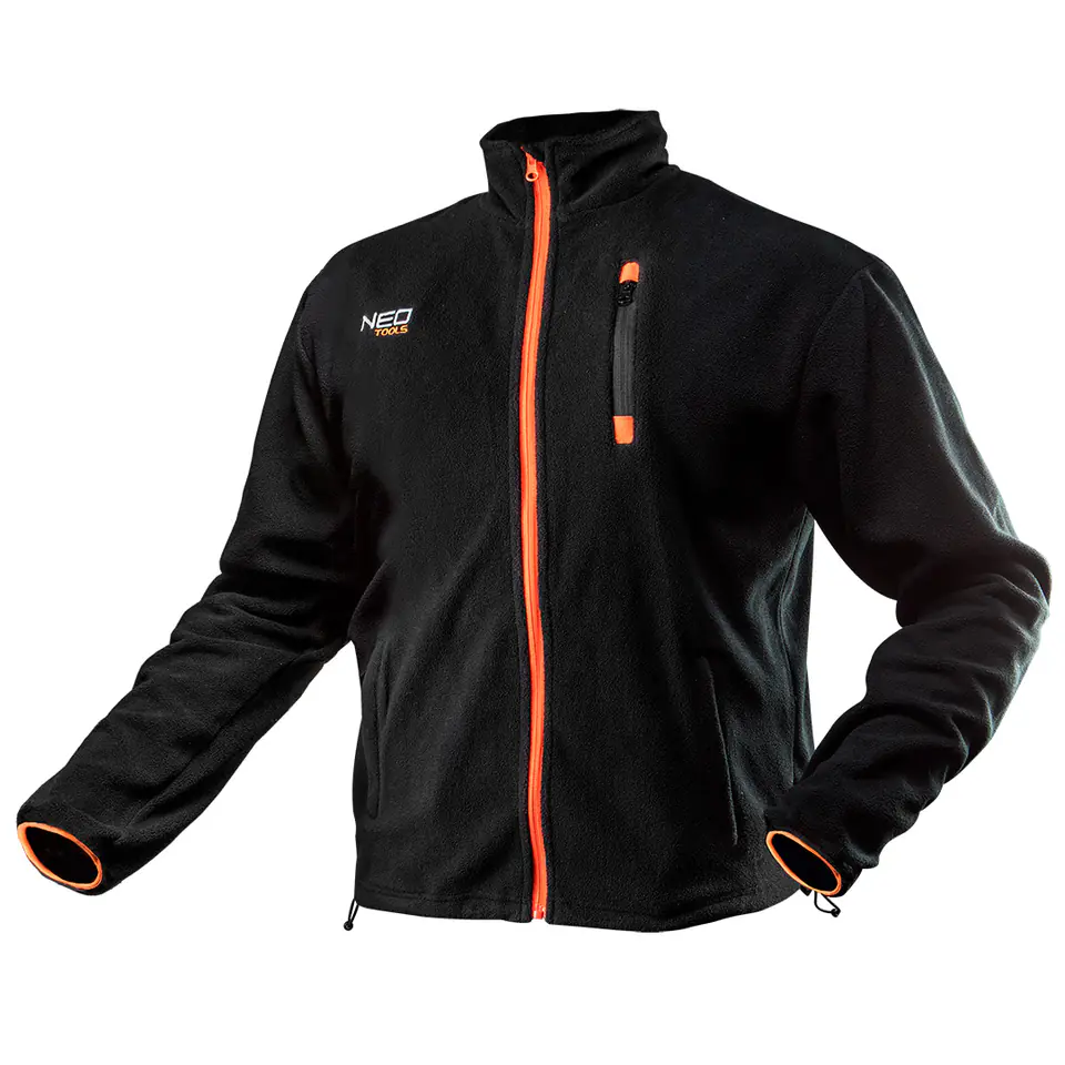 Bluza polarowa, czarna, rozmiar XXL/58 w sklepie Wasserman.eu