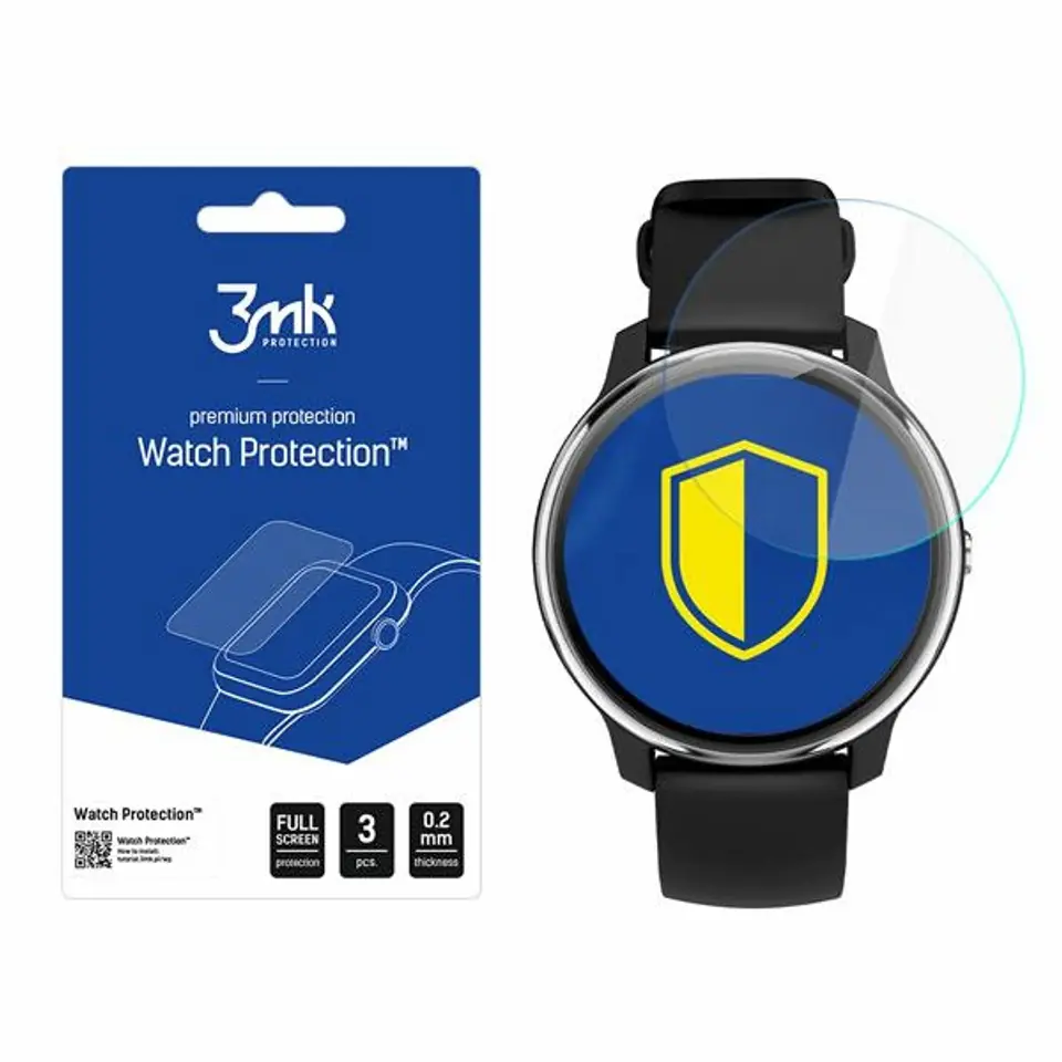 ⁨3MK Arc Film Withings Move ECG Fullscreen Foil⁩ at Wasserman.eu