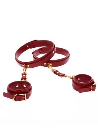 ⁨Kajdanki Na Ręce I Uda Wrist To Thigh Cuff Set Taboom⁩ w sklepie Wasserman.eu
