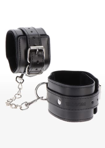 ⁨Kajdanki Na Kostki Ankle Cuffs Black Taboom⁩ w sklepie Wasserman.eu