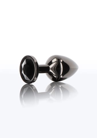 ⁨Taboom Butt Plug With Diamond Jewel Silver M⁩ at Wasserman.eu
