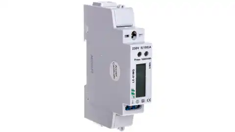 ⁨Licznik energii elektrycznej 1-fazowy 100A 230V z wyświetlaczem LCD RS485 rejestracja parametrów sieci LE-01MQ⁩ w sklepie Wasserman.eu