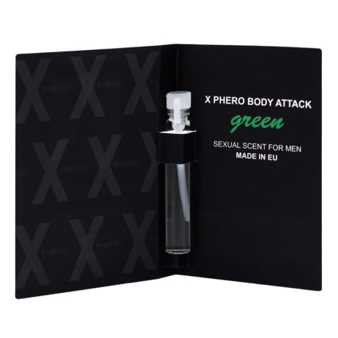 BODY ATTACK Green for men 1ml at Wasserman.eu