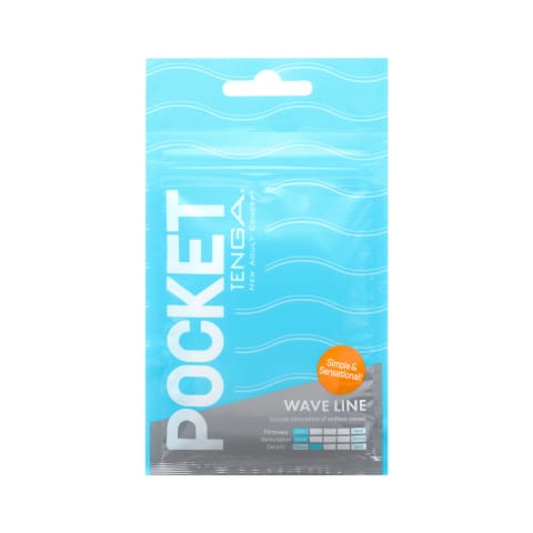 Tenga Pocket Stroker Wave Line - kompaktowy model podrożny elastyczny w sklepie Wasserman.eu