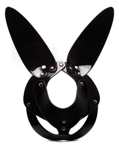 Maska królika Bunny Mask Black Kinky Diva w sklepie Wasserman.eu