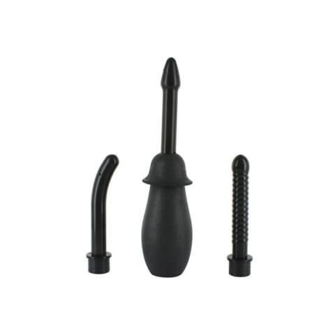 Gruszka Analna Seven Creations Douche Unisex Black Blush w sklepie Wasserman.eu