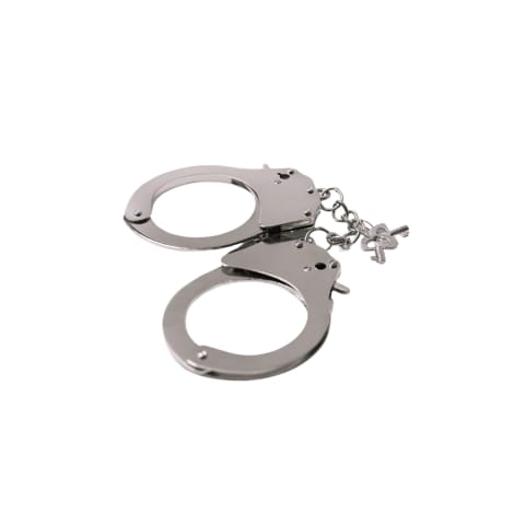 ⁨Metalowe Kajdanki Menottes Met Silver Adrien Lastic⁩ w sklepie Wasserman.eu