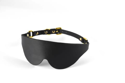 ⁨Upko Leather Blindfold⁩ at Wasserman.eu