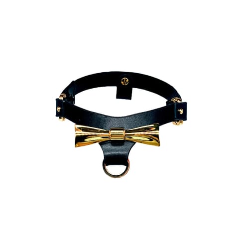 ⁨Efektowna Skórzana Obróżka Upko Butterfly Effect Body Accessories Choker UPKO⁩ w sklepie Wasserman.eu