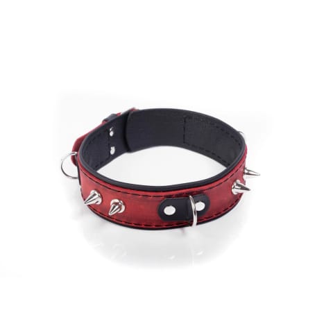 Obroża Crazy Horse Red L Whips w sklepie Wasserman.eu