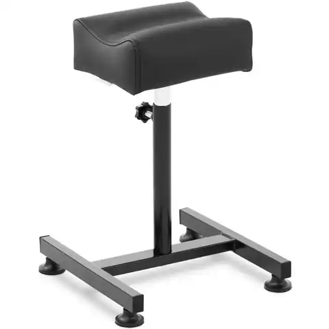 ⁨Cosmetic footrest for pedicure adjustable height up to 67 cm to 80 kg - black⁩ at Wasserman.eu