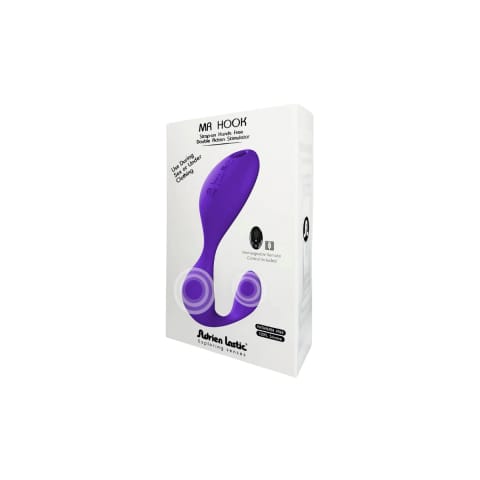 ⁨Wibrator Punktu G Mr.Hook + Lrs Lila Adrien Lastic⁩ w sklepie Wasserman.eu