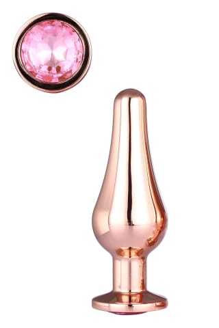 ⁨Korek Analny Gleaming Love Rose Gold Pleasure Plug S Dreamtoys⁩ w sklepie Wasserman.eu