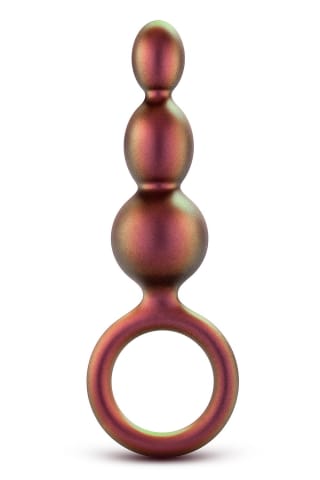 ⁨BLUSH ANAL ADVENTURES MATRIX BEADED LOOP PLUG COPPER⁩ at Wasserman.eu