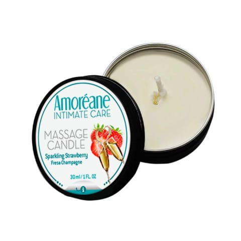 ⁨Amoreane Massage Candle Sparkling Strawberry 30ml⁩ at Wasserman.eu