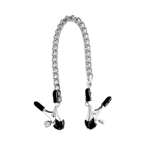 ⁨Zaciski na sutki Bite Heavy Nipple Clamps Silver Brutus⁩ w sklepie Wasserman.eu
