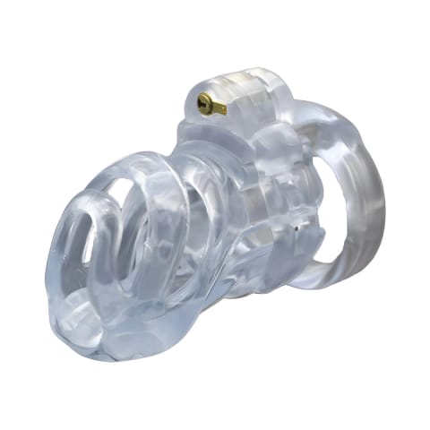 ⁨Pas cnoty Cyborg Chastity Cage Clear Brutus⁩ w sklepie Wasserman.eu