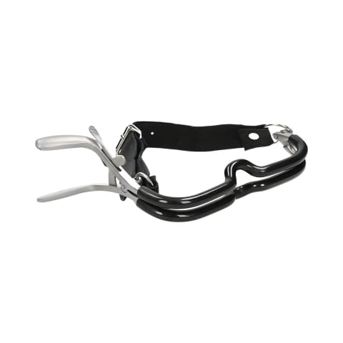⁨Rozwieracz ust Leather Strap-On Jennings Clamps Brutus⁩ w sklepie Wasserman.eu