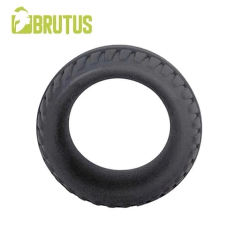 ⁨Pierścień erekcyjny Tractor Liquid Silicone Cock Ring Black M Brutus⁩ w sklepie Wasserman.eu