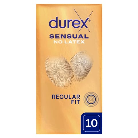 ⁨Prezerwatywy Sensual No Latex 10 Szt Durex⁩ w sklepie Wasserman.eu