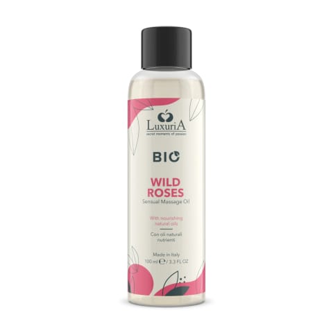⁨Olejek Do Masażu Luxuria Bio Oil Wild Roses 100 Ml IntimateLine⁩ w sklepie Wasserman.eu