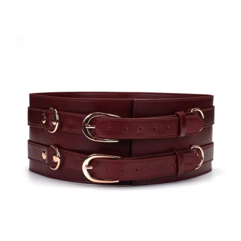 ⁨Pas Do Krępowania Wine Red Waist Cuff L Size Liebe Seele⁩ w sklepie Wasserman.eu