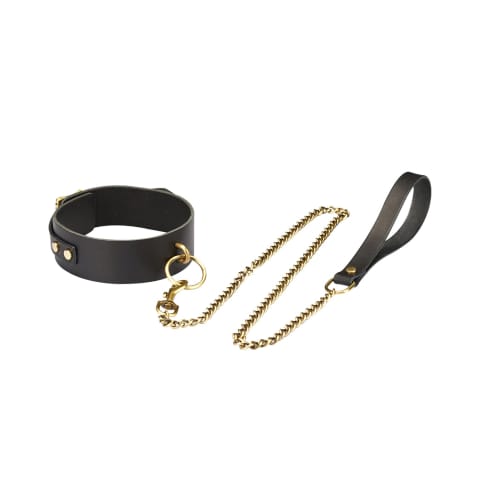 ⁨Obróżka Ze Smyczą Samurai Collar And Leash Liebe Seele⁩ w sklepie Wasserman.eu