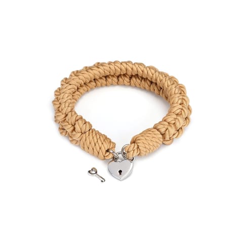 ⁨Obroża Shibari Bound You Ii Rope Collar (Lockable) Liebe Seele⁩ w sklepie Wasserman.eu