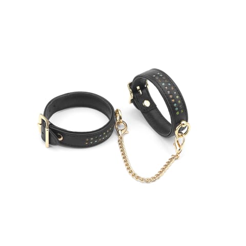 ⁨Kajdanki Shining Girl Anklecuffs Liebe Seele⁩ w sklepie Wasserman.eu