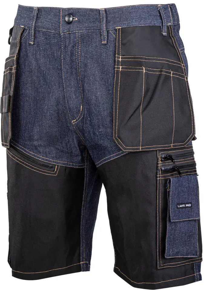 ⁨Spodenki krótkie jeans. nieb. ze wzmoc., "l", ce, lahti⁩ w sklepie Wasserman.eu